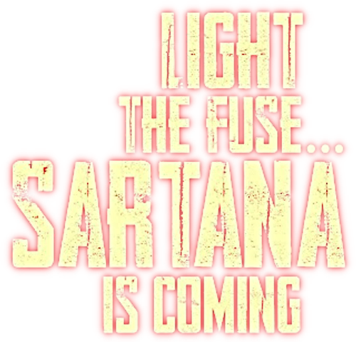 Облако пыли... предсмертный крик... Сартана идёт!