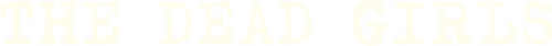 Мертвые девушки