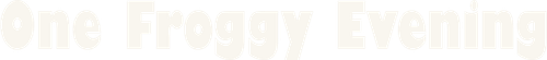 Один лягушачий вечер